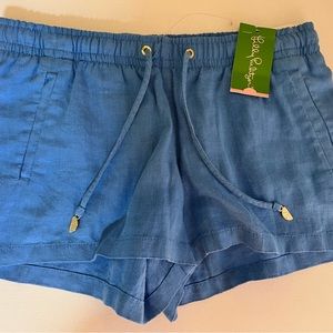 Lilly Pulitzer Baybreeze short in Bennet blue size small new with tag!